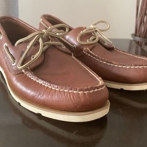 Sperry Top-Siders dark brown unworn